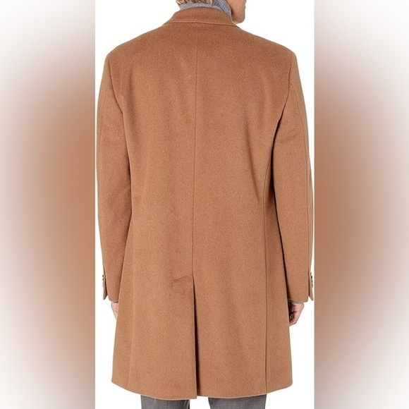 Kenneth Cole Reaction Men’s Wool Overcoat - Picture 2 of 4